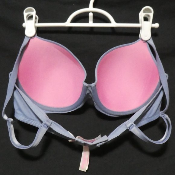 PINK By VICTORIA'S SECRET | 36C | light blue padded bra | wired | light blue - Picture 2 of 9